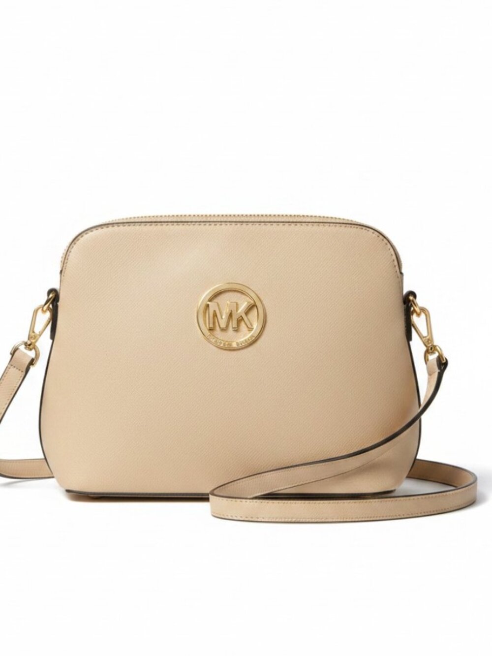 Michael Kors Tan Leather Crossbody Bag